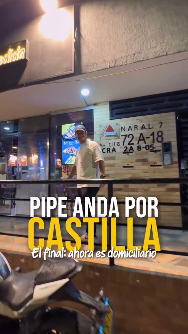 XL Gourmet Facebook ad: Pipe anda de domiciliario en XL Castilla.
