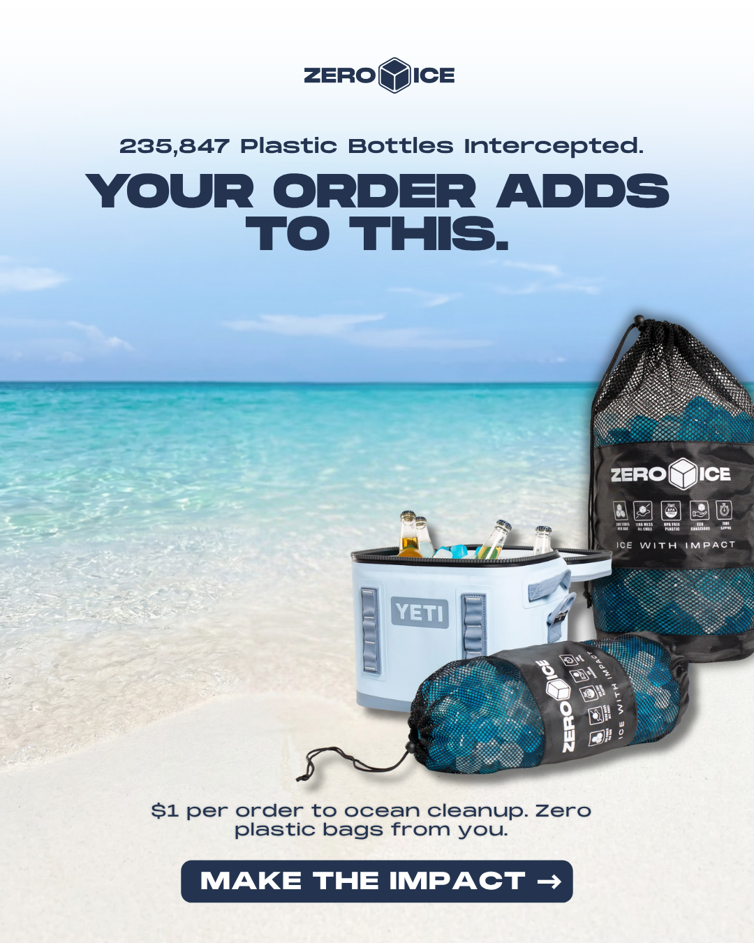 ZERO ICE Facebook ad