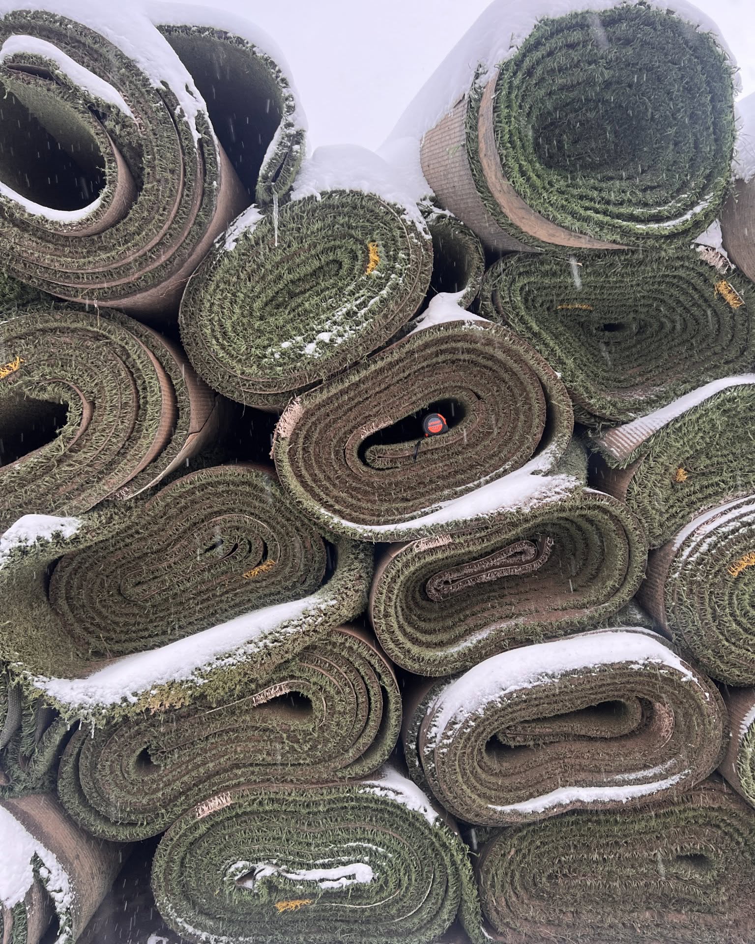 Sarah Miller Facebook ad: 7'x50' Commercial Grade // Soccer Field Rolls