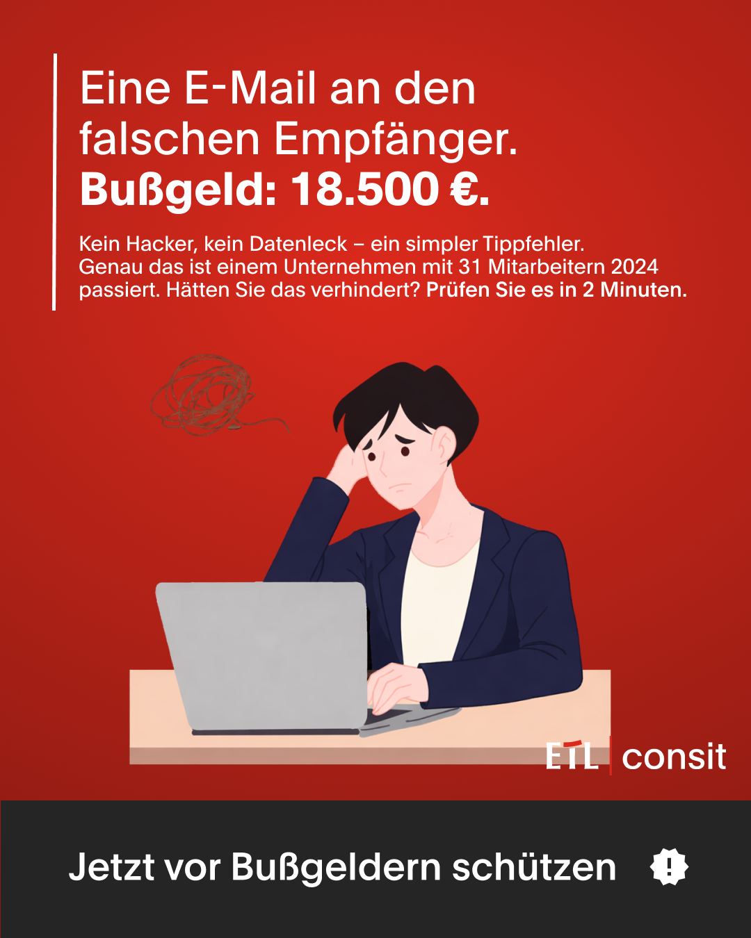 ETL consit Facebook ad: Kostenlose Datenschutz-Checkliste