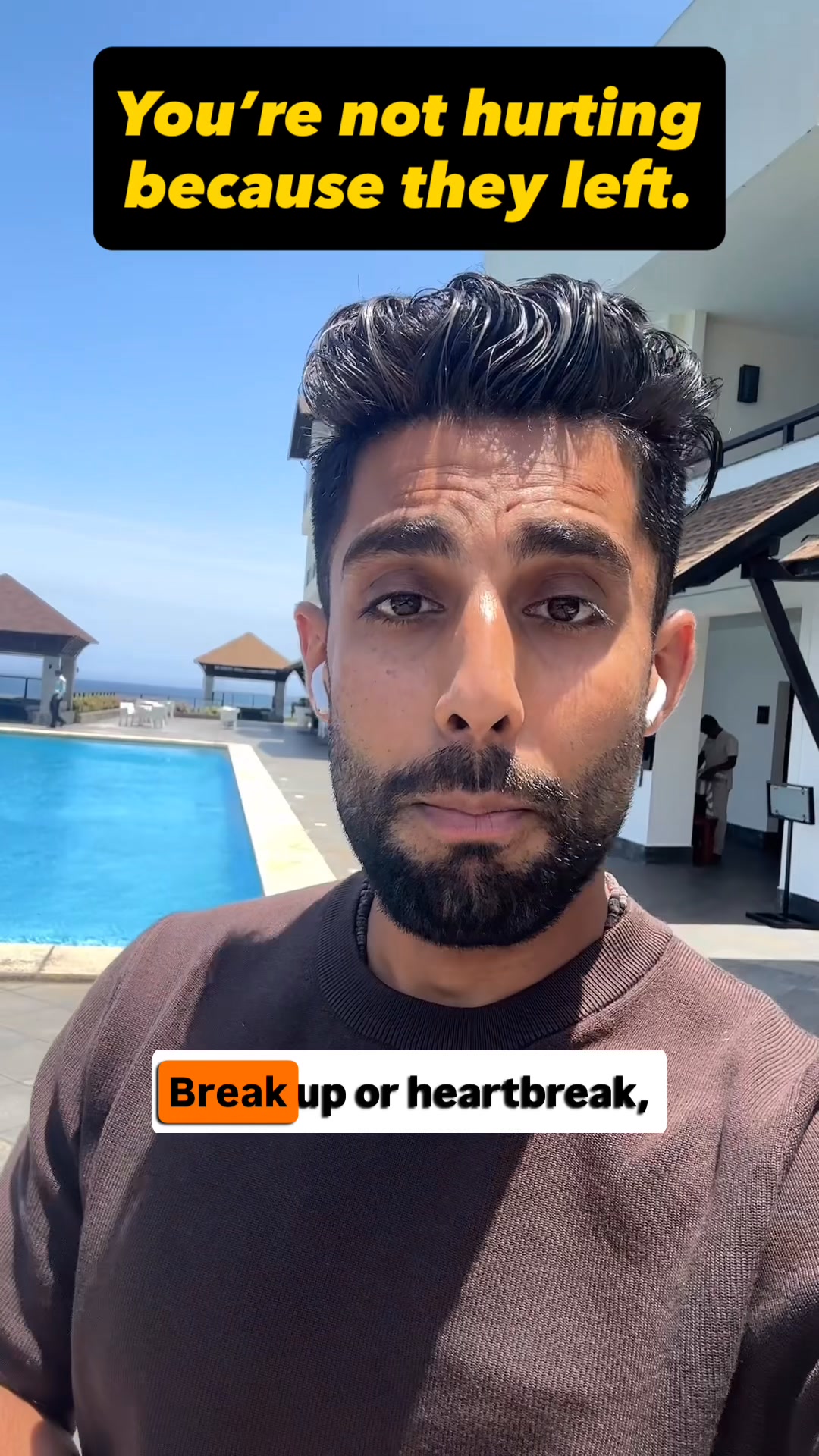 Tushar Arora Facebook ad: Stop Chasing Closure. Start Healing.