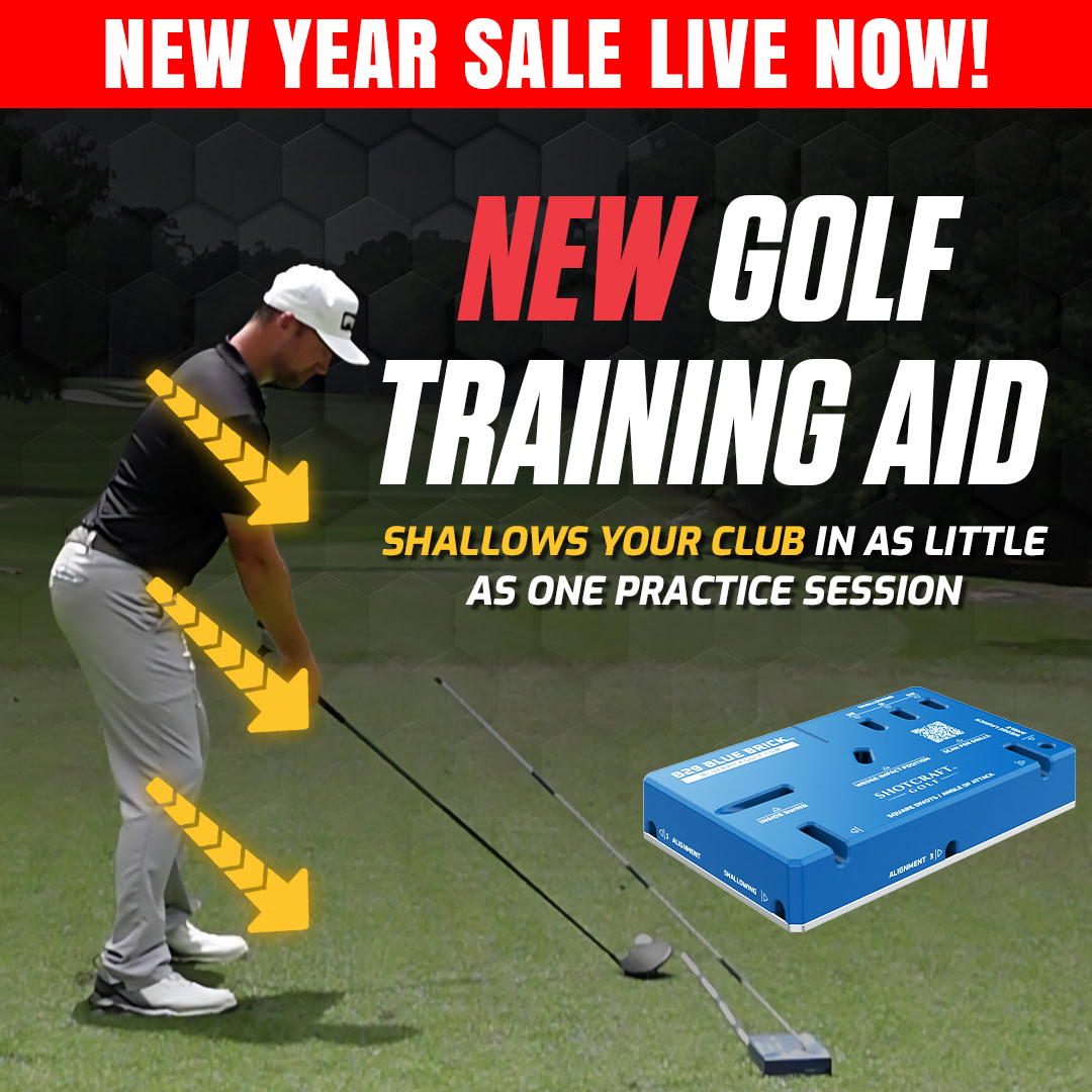 Top Speed Golf - Clay Ballard Golf Instruction Facebook ad: FREE US SHIPPING FOR THE NEW YEARS SALE