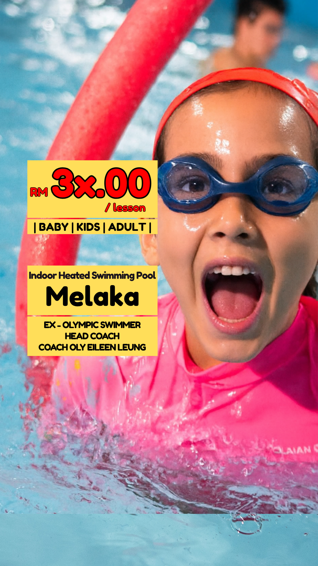 RNJ Swimming Academy Sekolah Renang Facebook ad