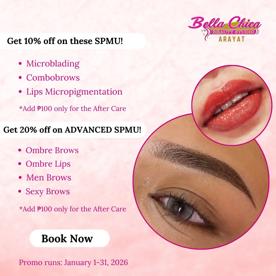 Bella Chica Beauty Studio - Arayat Facebook ad: 𝑩𝒂𝒈𝒐𝒏𝒈 𝑻𝒂𝒐𝒏, 𝑩𝒂𝒈𝒐𝒏𝒈 𝑩𝒓𝒐𝒘𝒔…