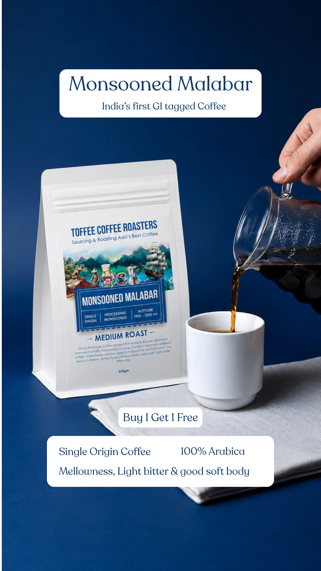 ToffeeCoffee Roasters Facebook ad