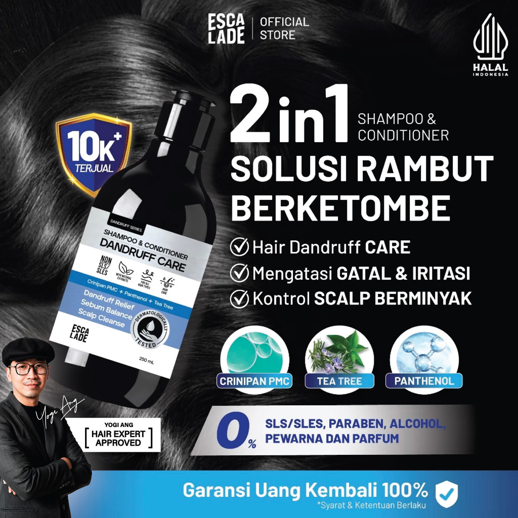 Escalade Facebook ad: Rambut makin tipis?