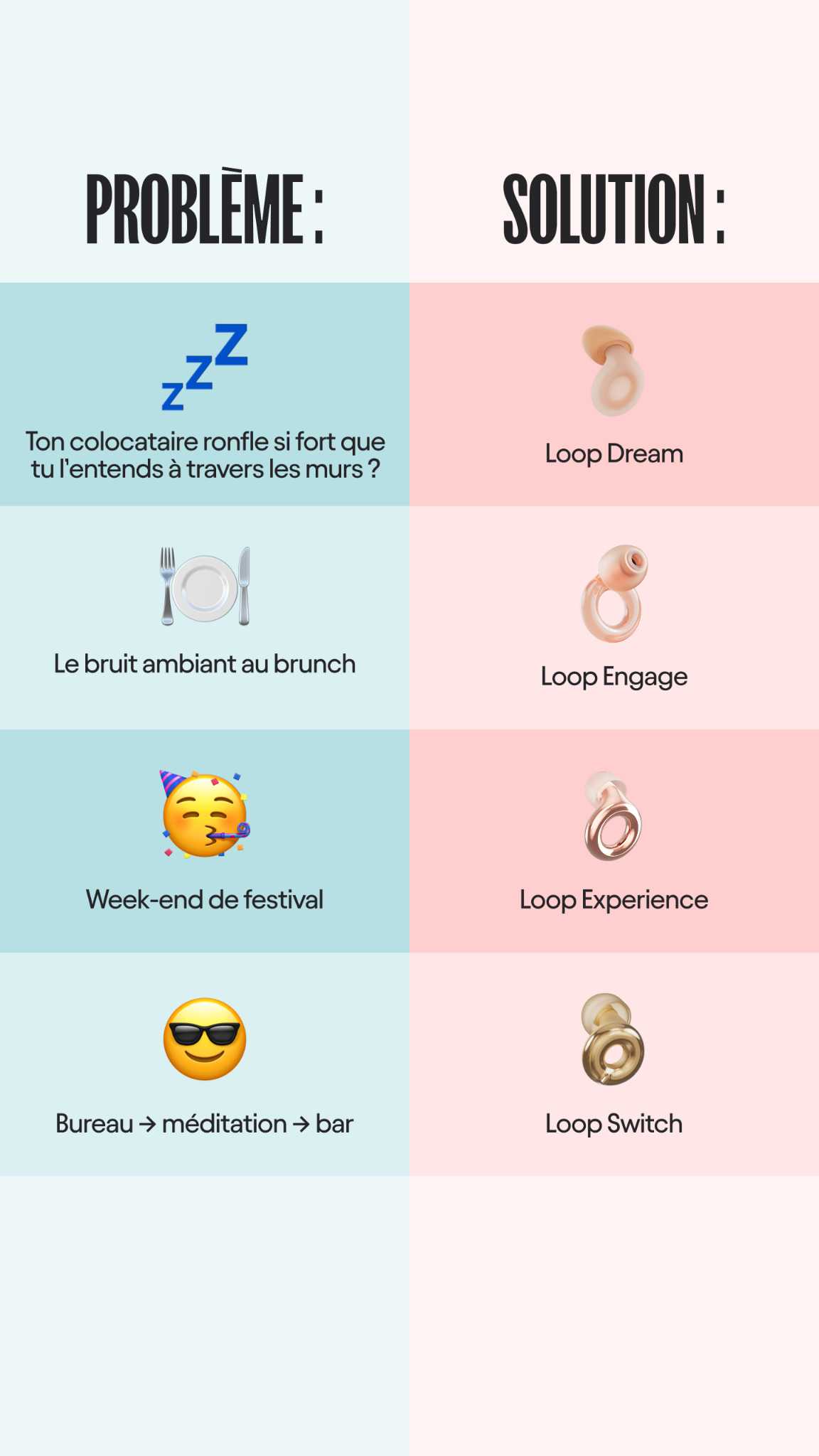 Loop Facebook ad