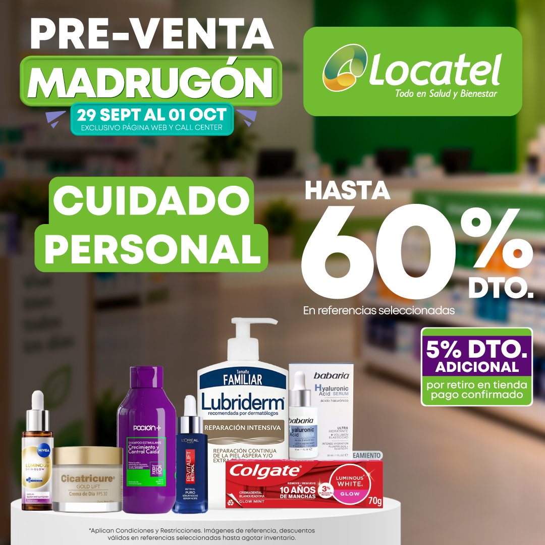 Locatel Colombia Facebook ad