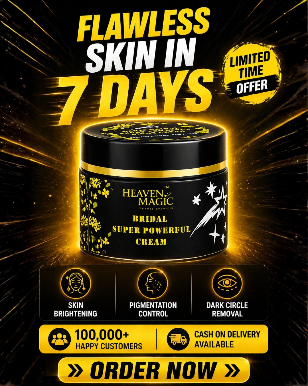 Heaven magic products  Facebook ad