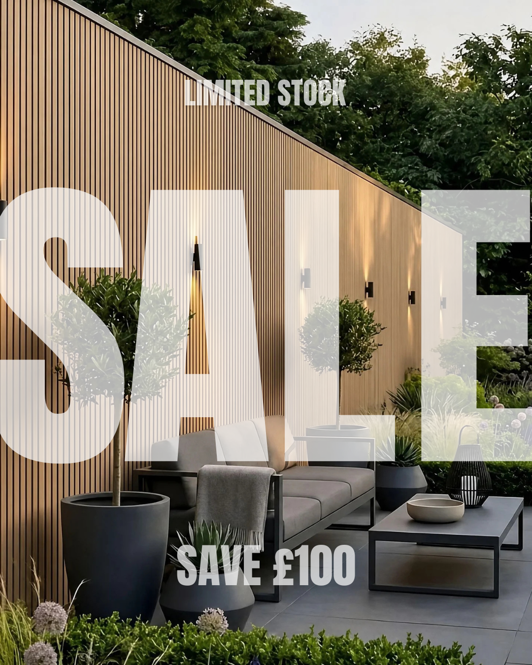 British Homes Direct Facebook ad: Our Outdoor Panels have gone viral!