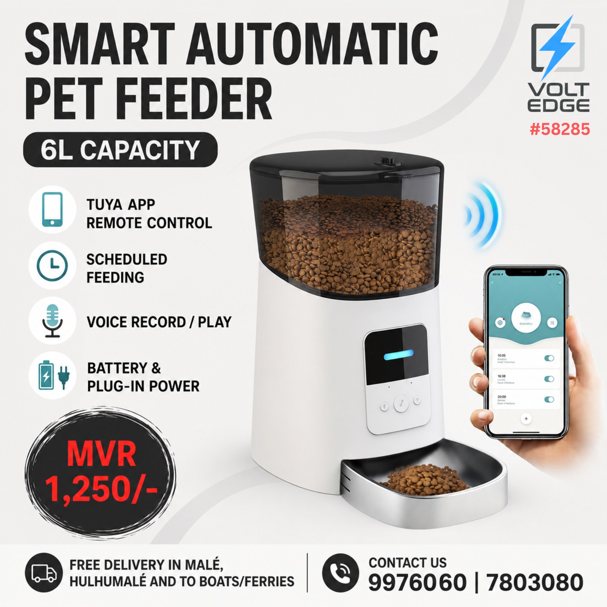 Volt Edge Facebook ad: Smarter pet care starts here!
