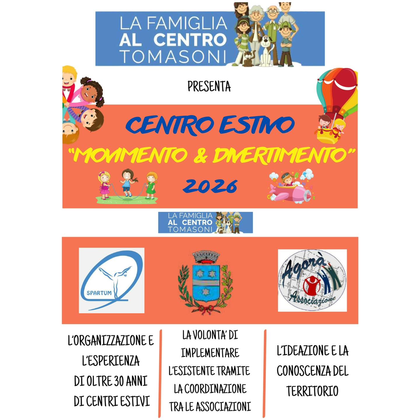 Ginnastica e Danza Spartum ASD e APS Facebook ad: CENTRO ESTIVO MOVIMENTO & DIVERTIMENTO 2026