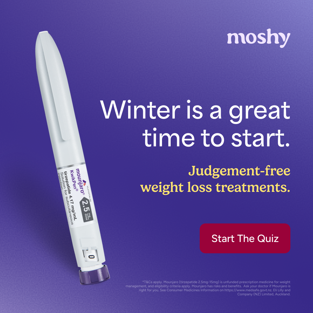 Moshy NZ Facebook ad