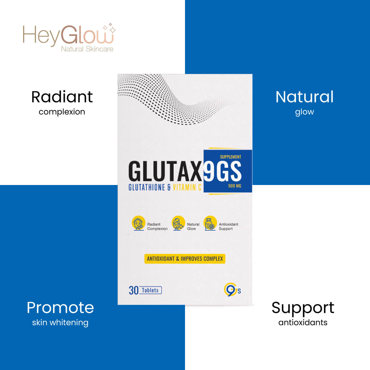 HeyGlow Facebook ad from Feb 27, 2026