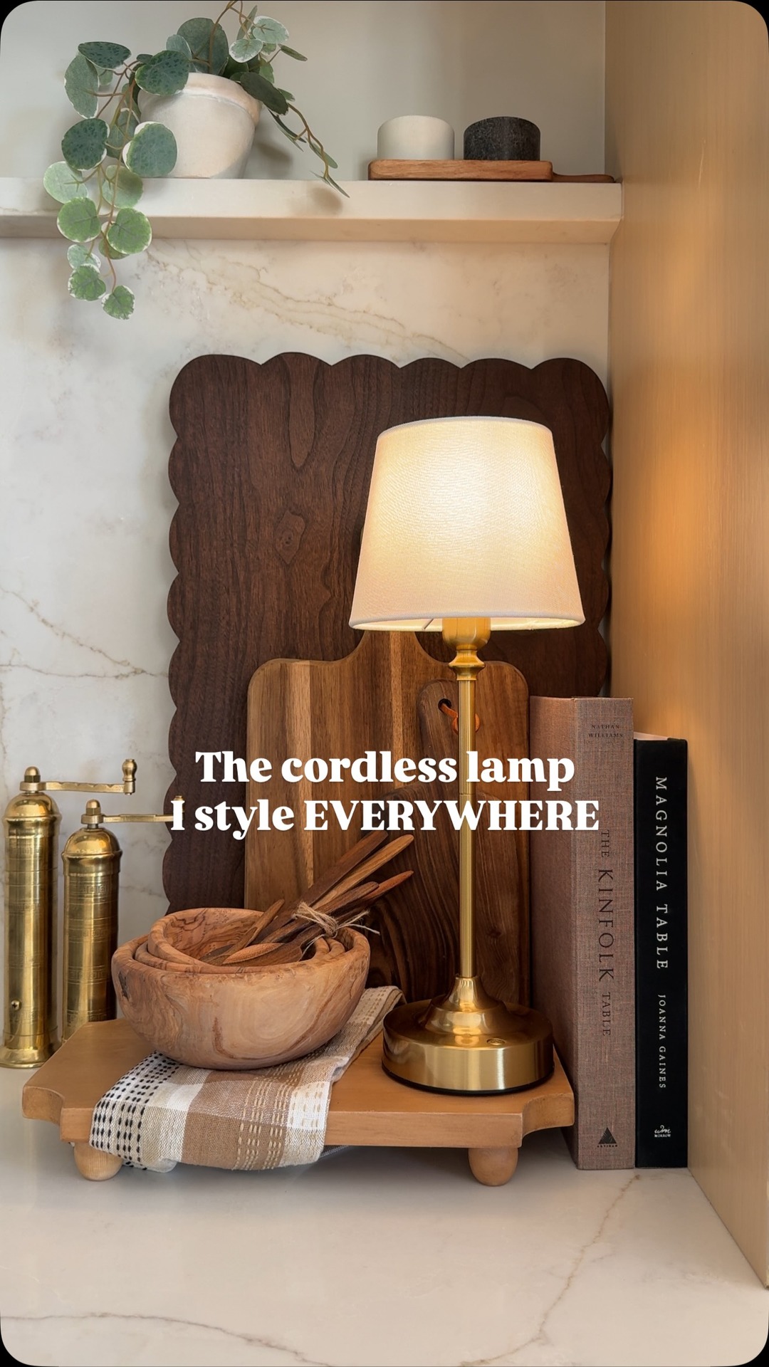 Stonebrook Home Facebook ad: Follow + type LAMP and I’ll send you…