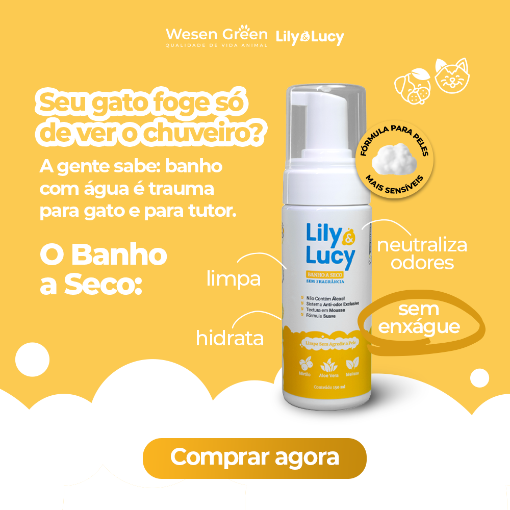 Wesen Green Facebook ad: Produto natural, seguro e perfeito para gatos!