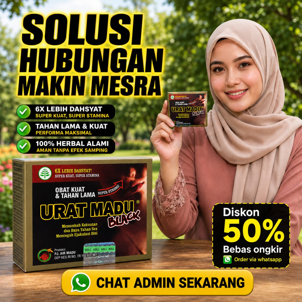 Urat Madu Herbal Facebook ad: Rahasia Hubungan Makin Mesra