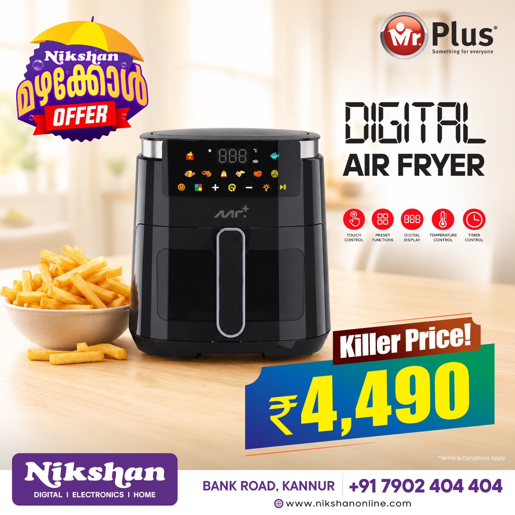 Nikshan Electronics Facebook ad