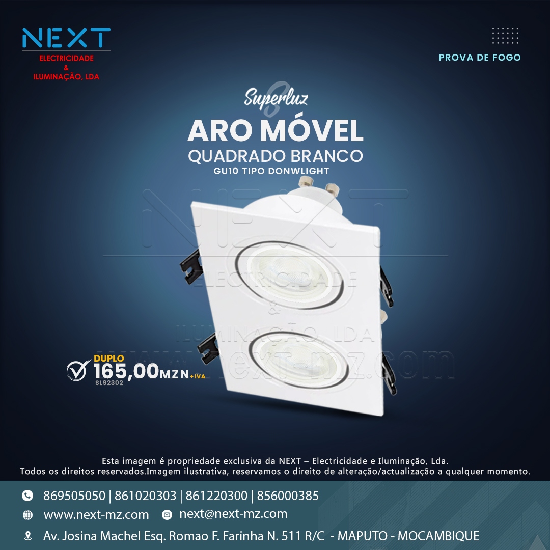 Next-Electricidade E iluminacao lda Facebook ad: Aros de tecto Superluz simples, duplo e triplo…