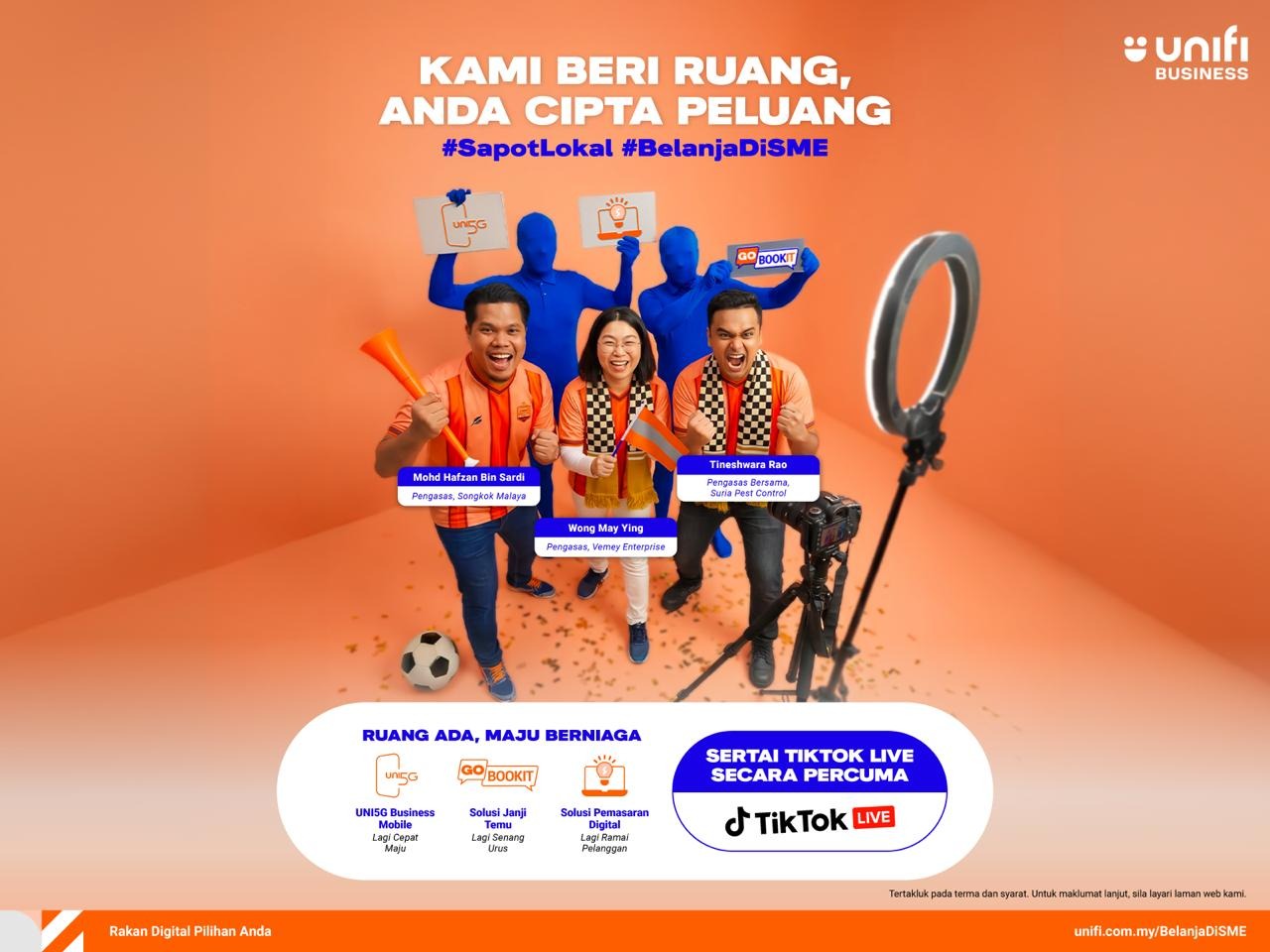 Unifi Business Facebook ad