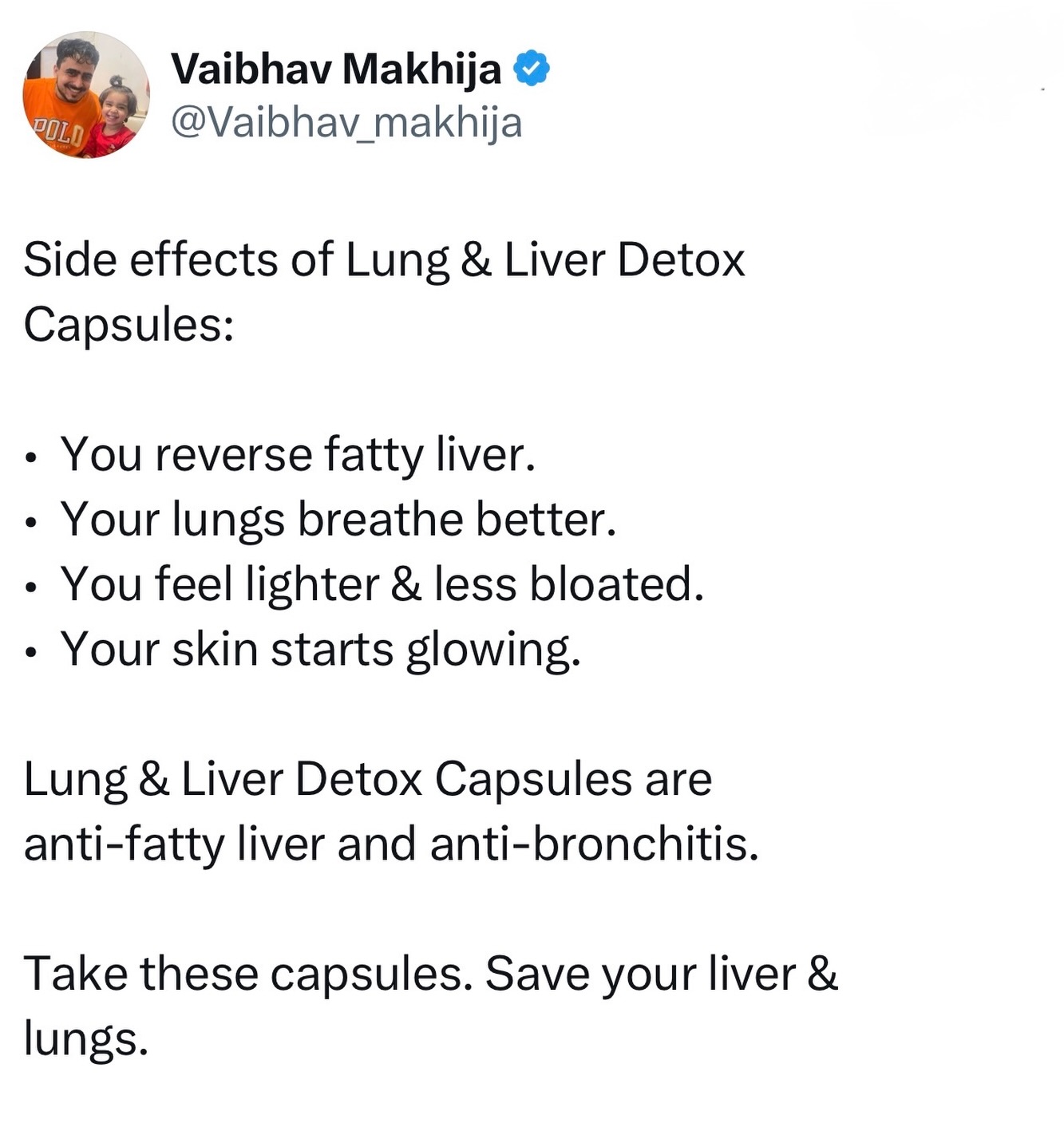 Vaibhav Makhija Facebook ad