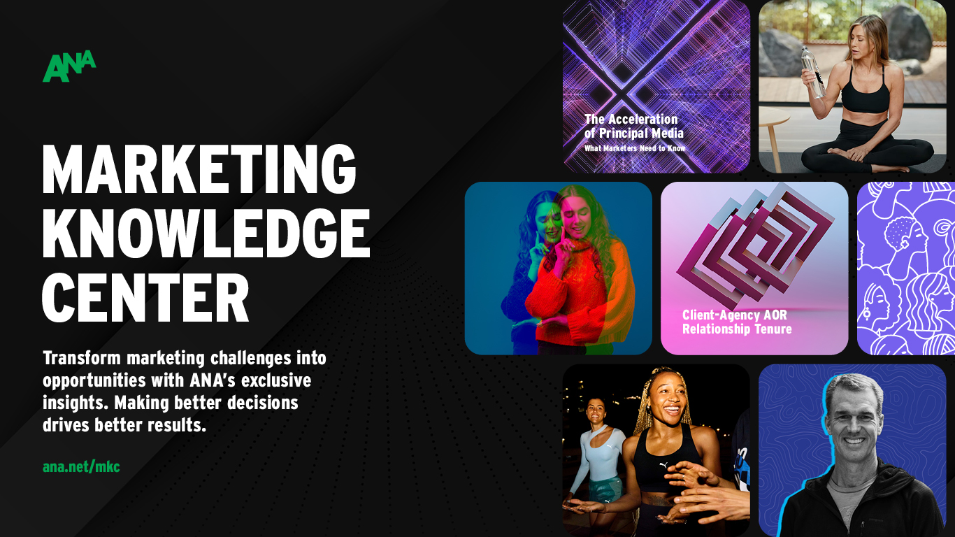Association of National Advertisers (ANA) Facebook ad