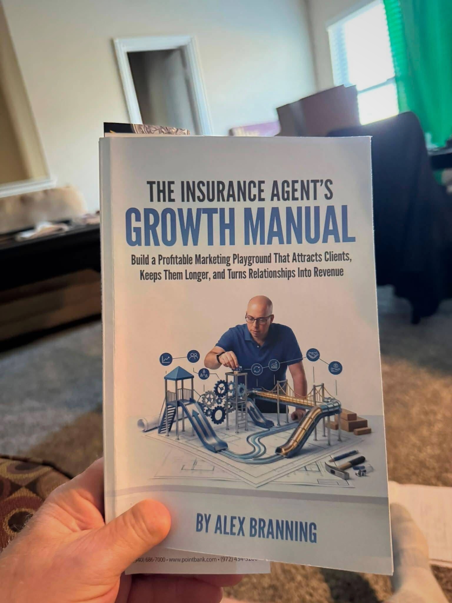 Agent CRM: AI-Powered Sales+Marketing Software Facebook ad: The Insurance Agent's Growth Manual, FREE