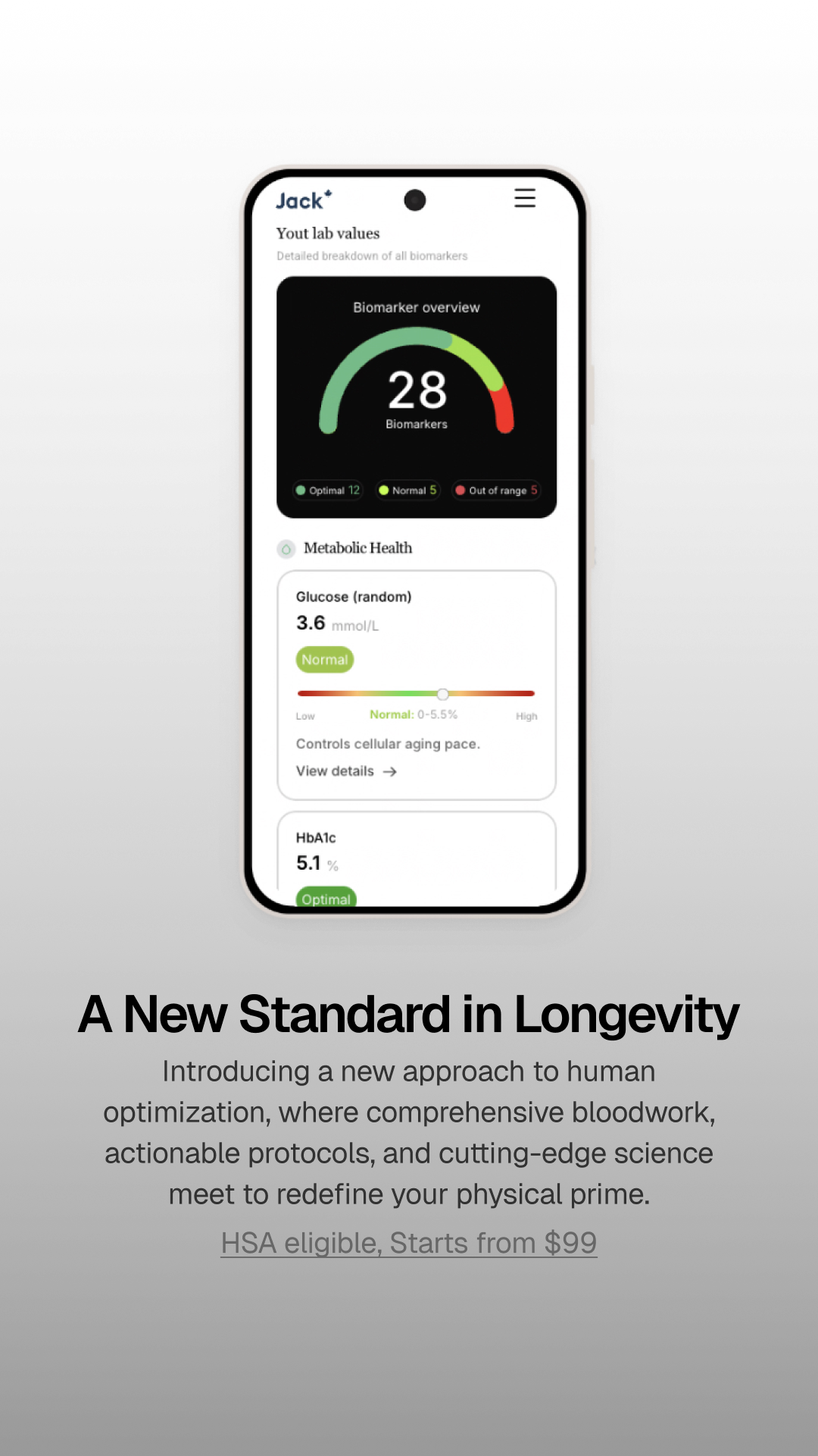 Jack Health Facebook ad