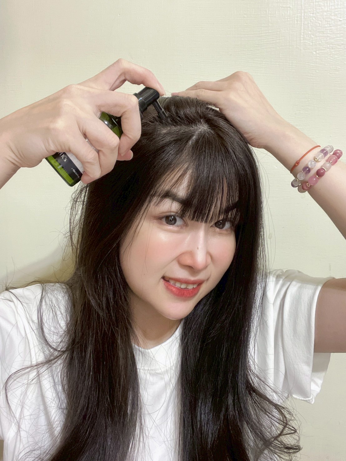 麗子 Facebook ad: 我的頭髮多又長,所以掉髮就會更嚴重