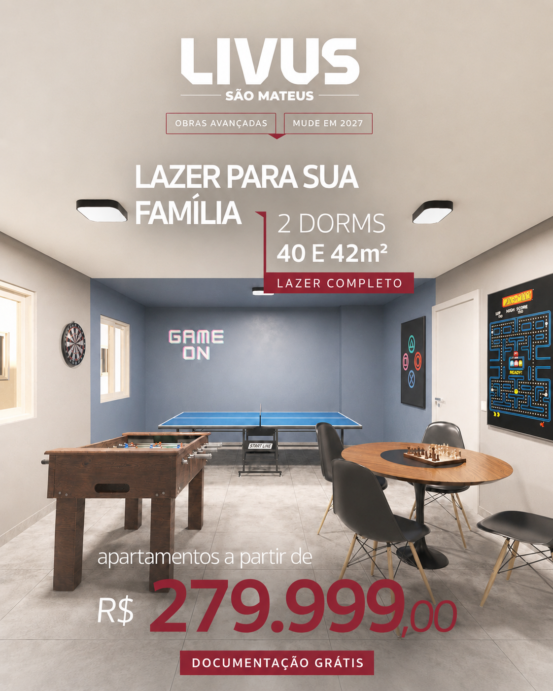 Livus Incorporadora Facebook ad: Sua nova casa com entrada facilitada!