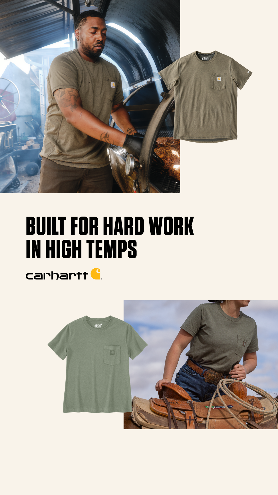 Carhartt Facebook ad