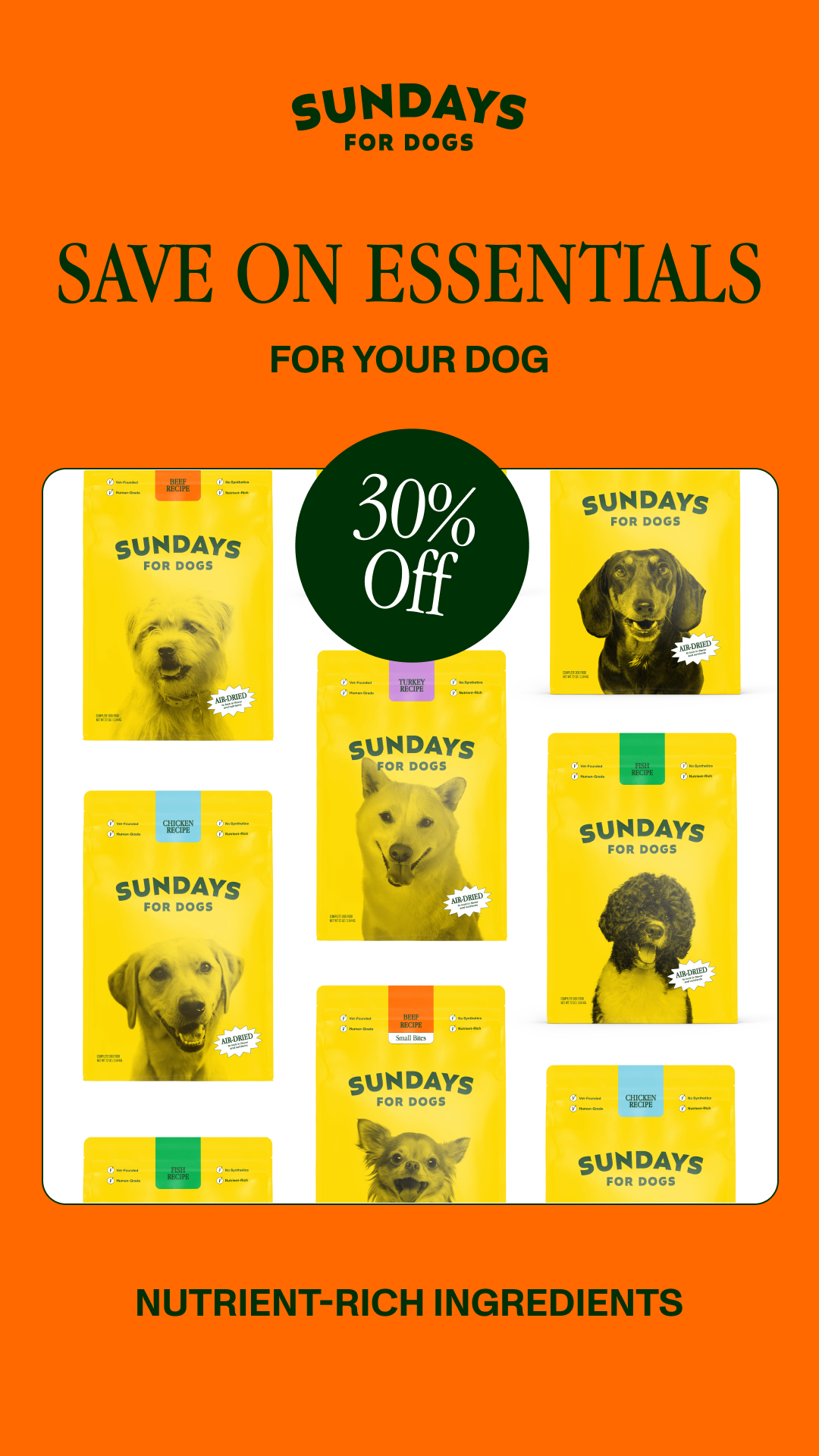 Sundays Facebook ad