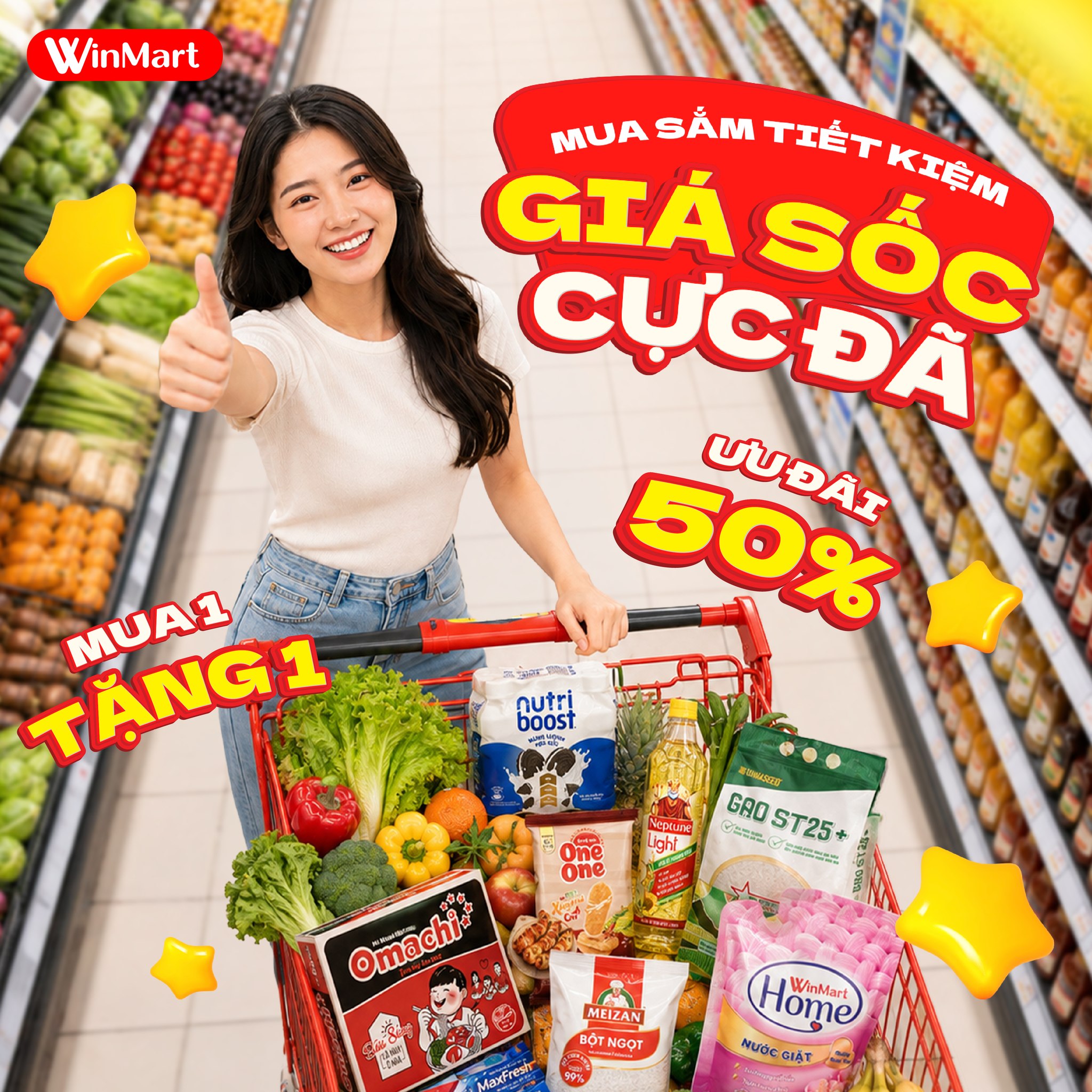 Siêu Thị WinMart Facebook ad: MỞ ĐẦU THÁNG 9 BẰNG LOẠT DEAL HOT…