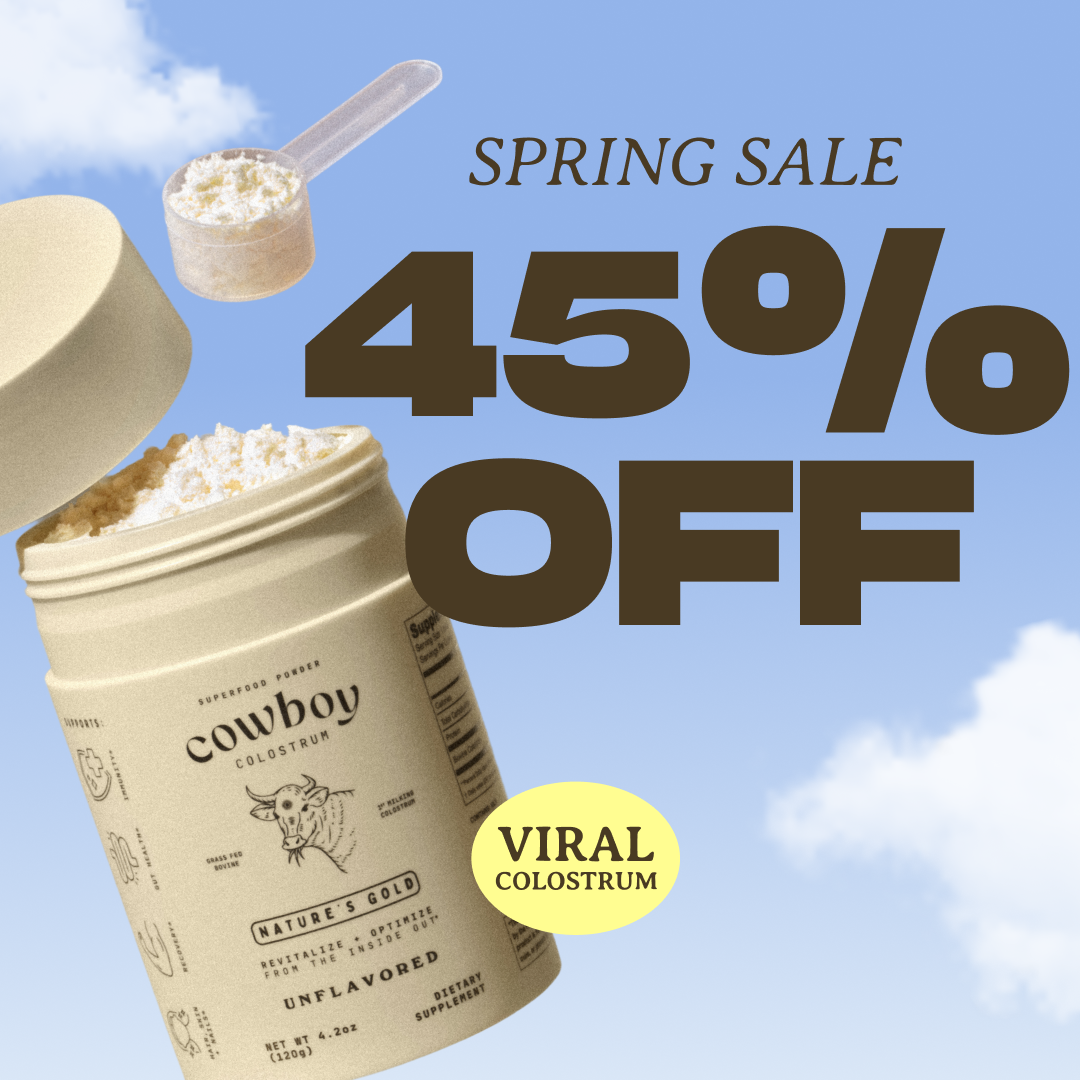 Cowboy Colostrum Facebook ad