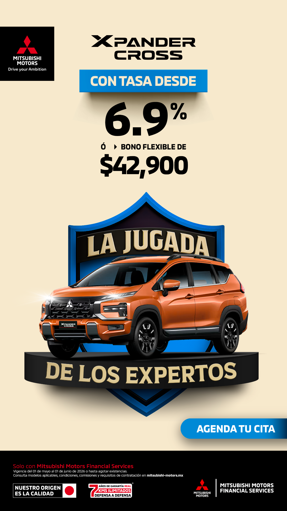 Mitsubishi Motors De México Facebook ad