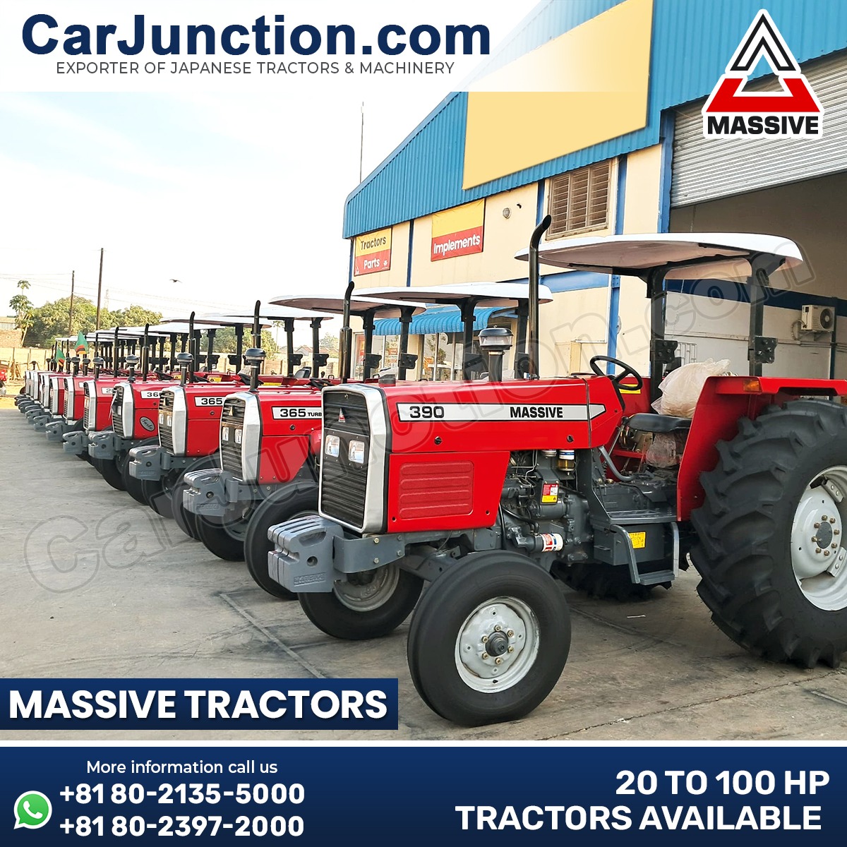 CarJunction Tractors Facebook ad
