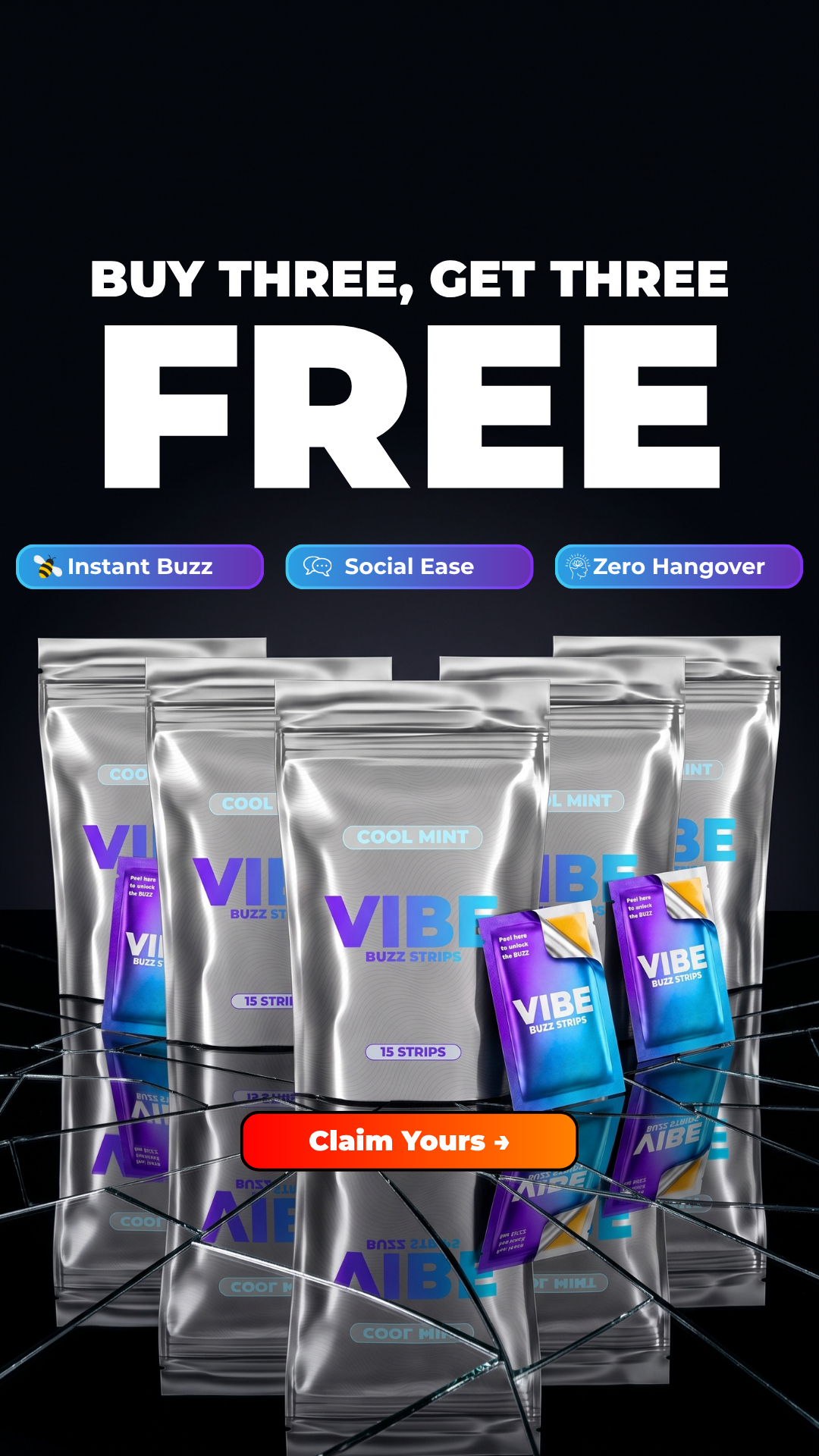Vibestrips Facebook ad: Limited Stock Left