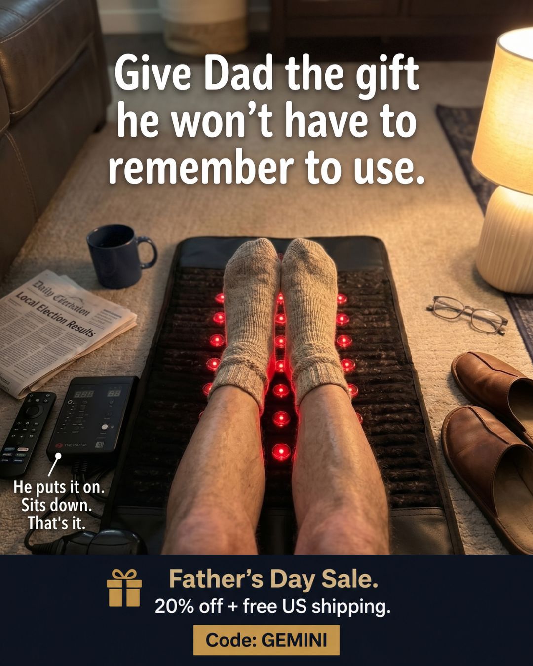 Therasage Facebook ad