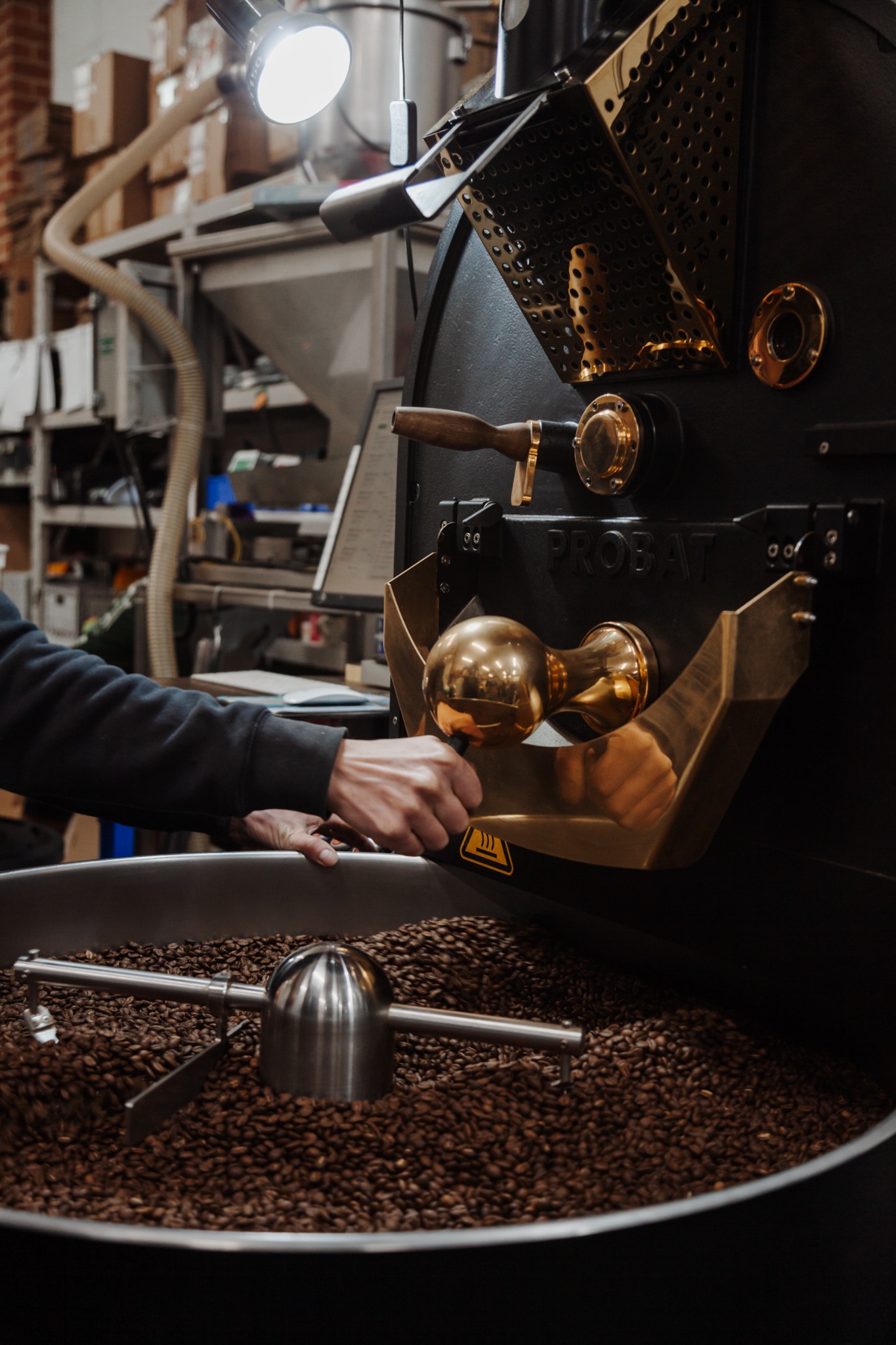 Rumble Coffee Roasters Facebook ad