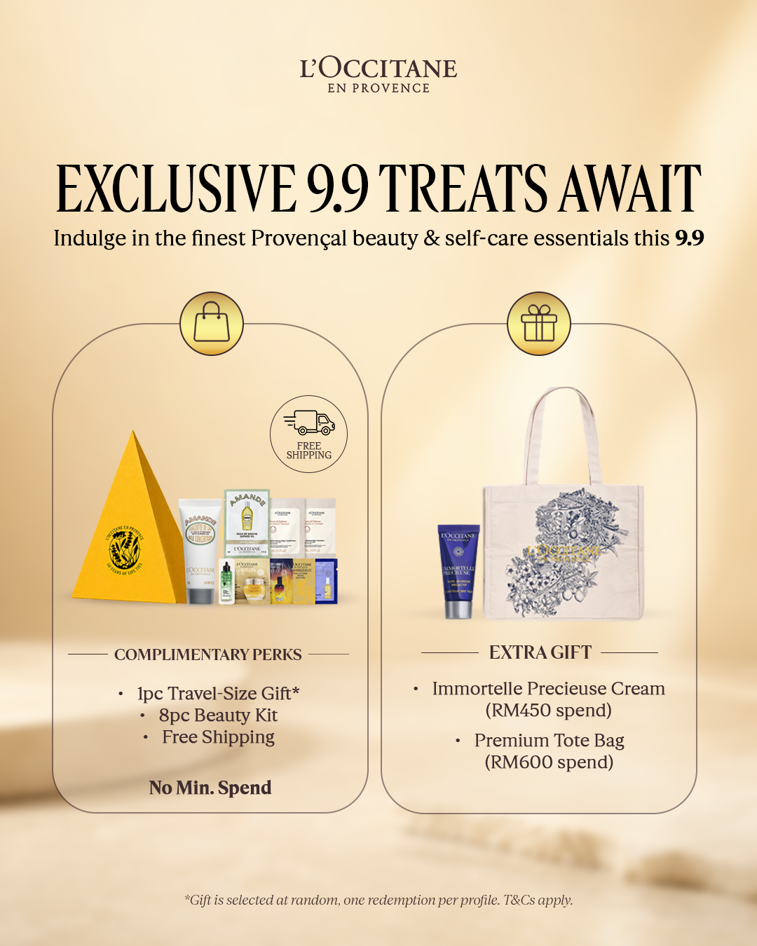 L'OCCITANE en Provence Facebook ad