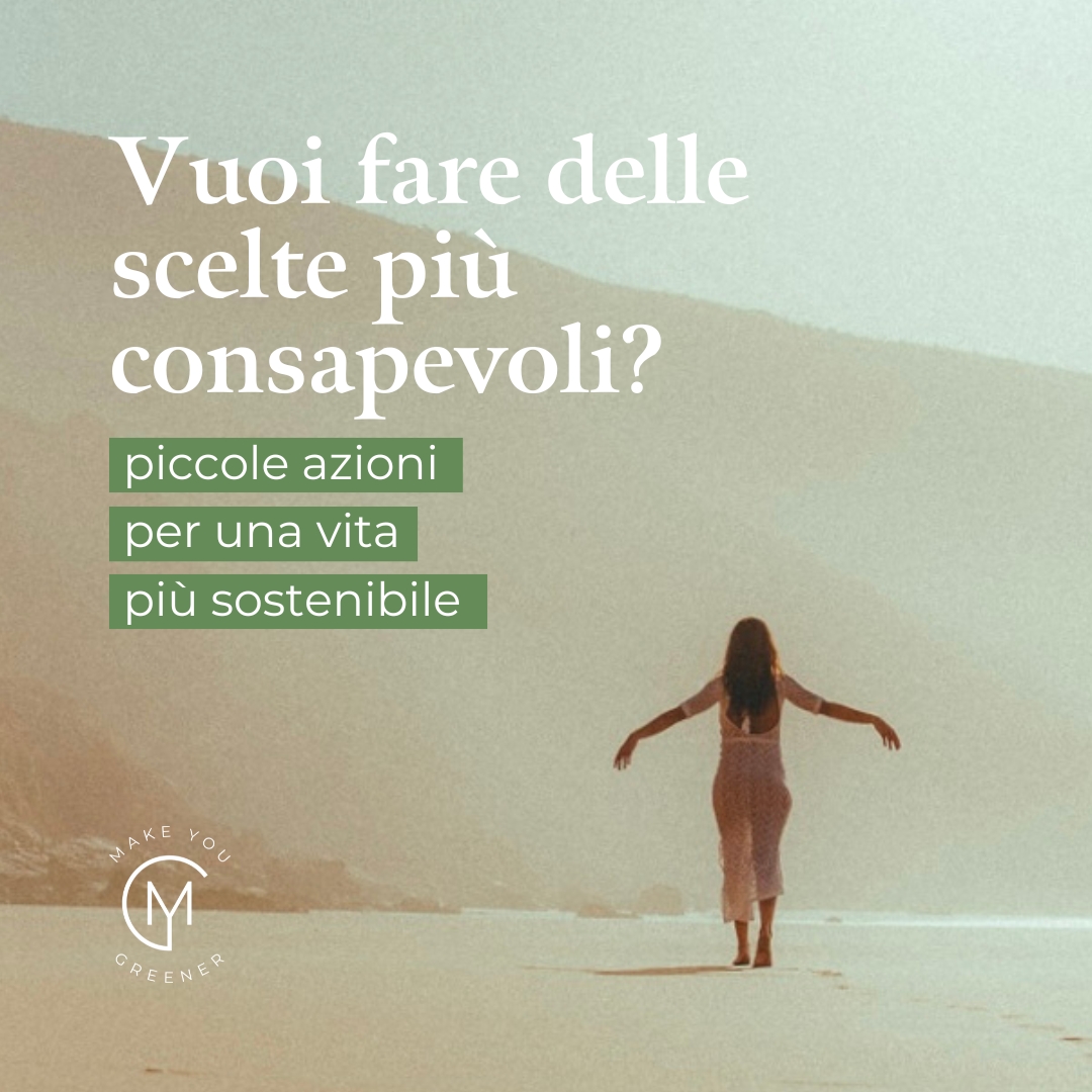 Make You Greener Facebook ad: Hai mai pensato a quanta plastica hai già…