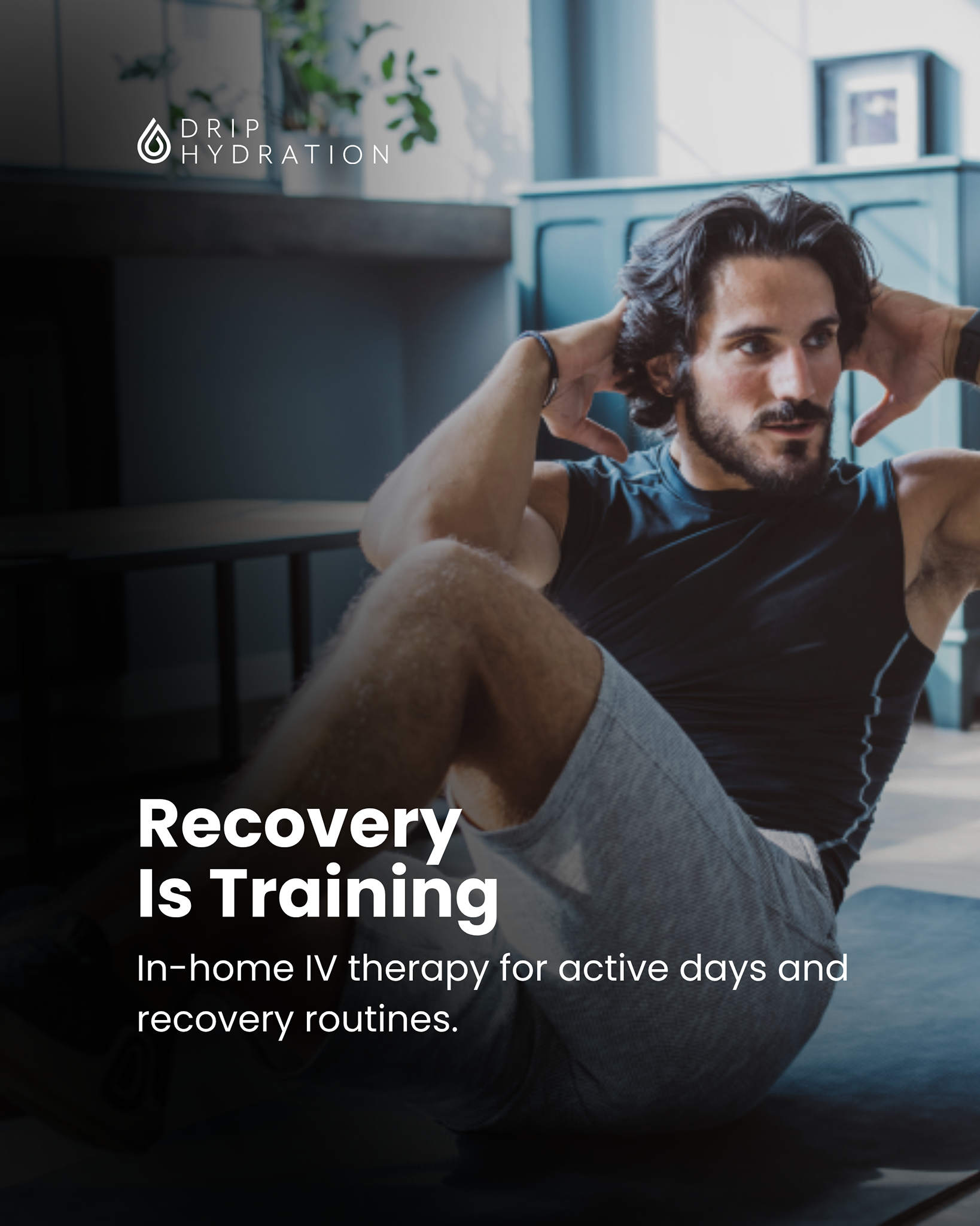 Drip Hydration Facebook ad