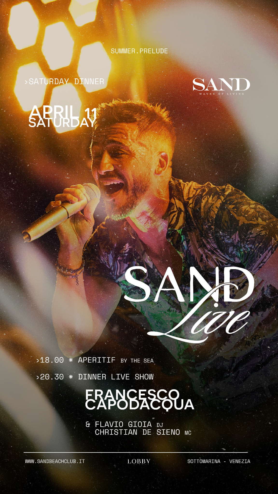 SAND BEACH SOTTOMARINA Facebook ad