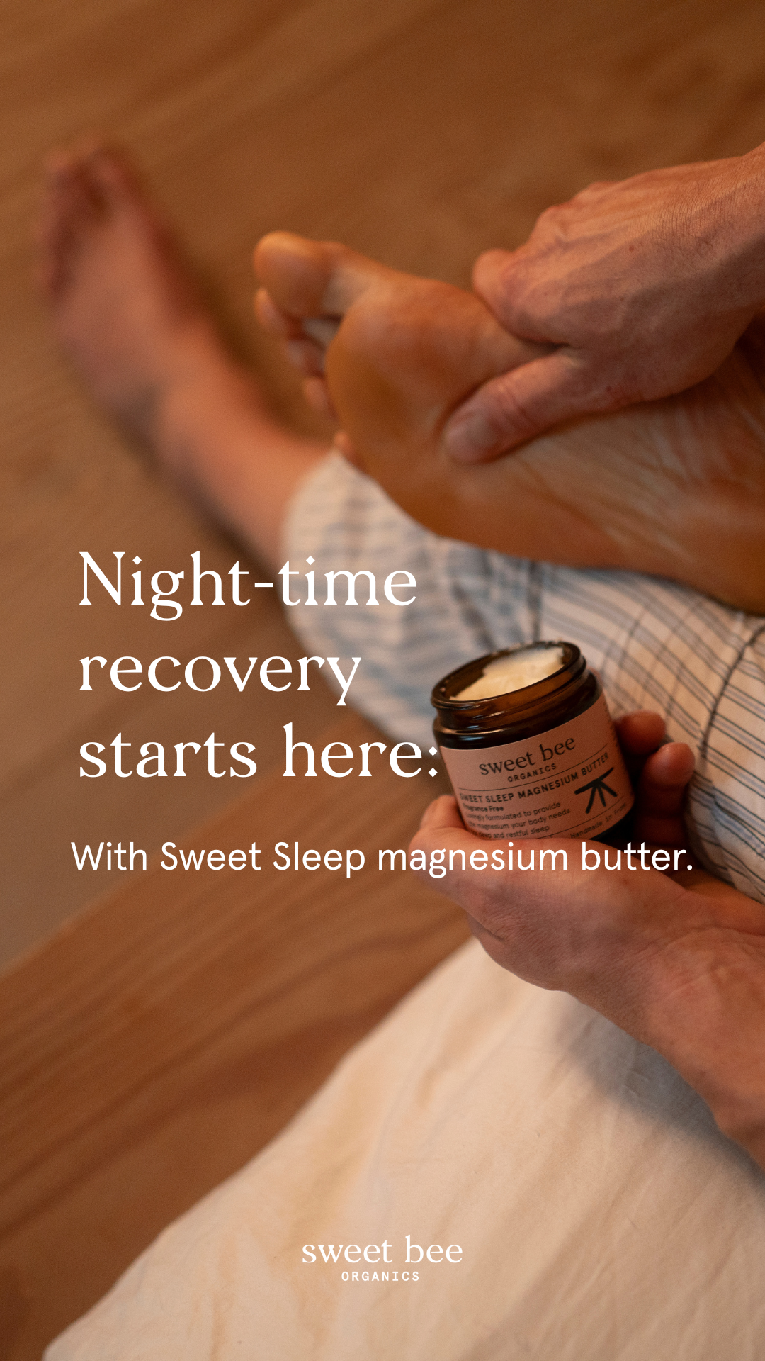 Sweet Bee Organics Facebook ad