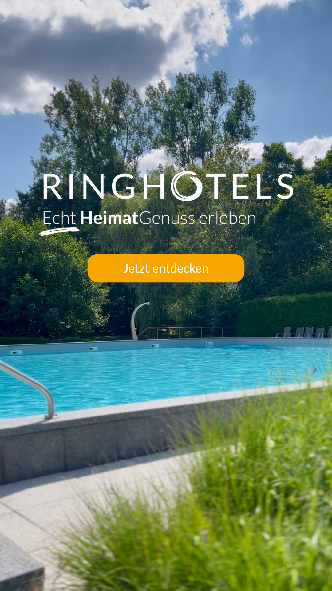 Ringhotels Facebook ad: Sommerurlaub in den Ringhotels