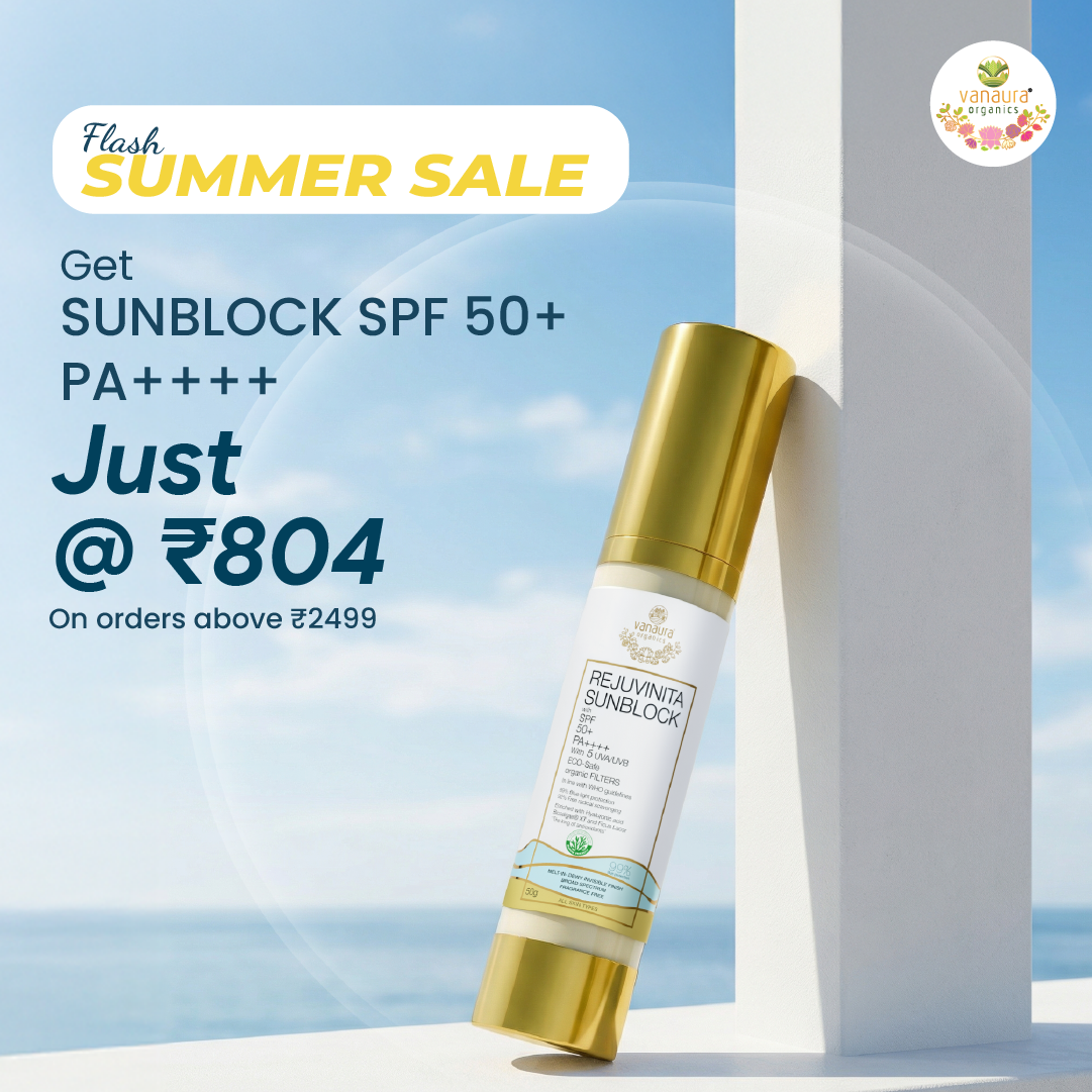 Vanaura Organics - Organic Ayurvedic Skincare & Haircare Facebook ad