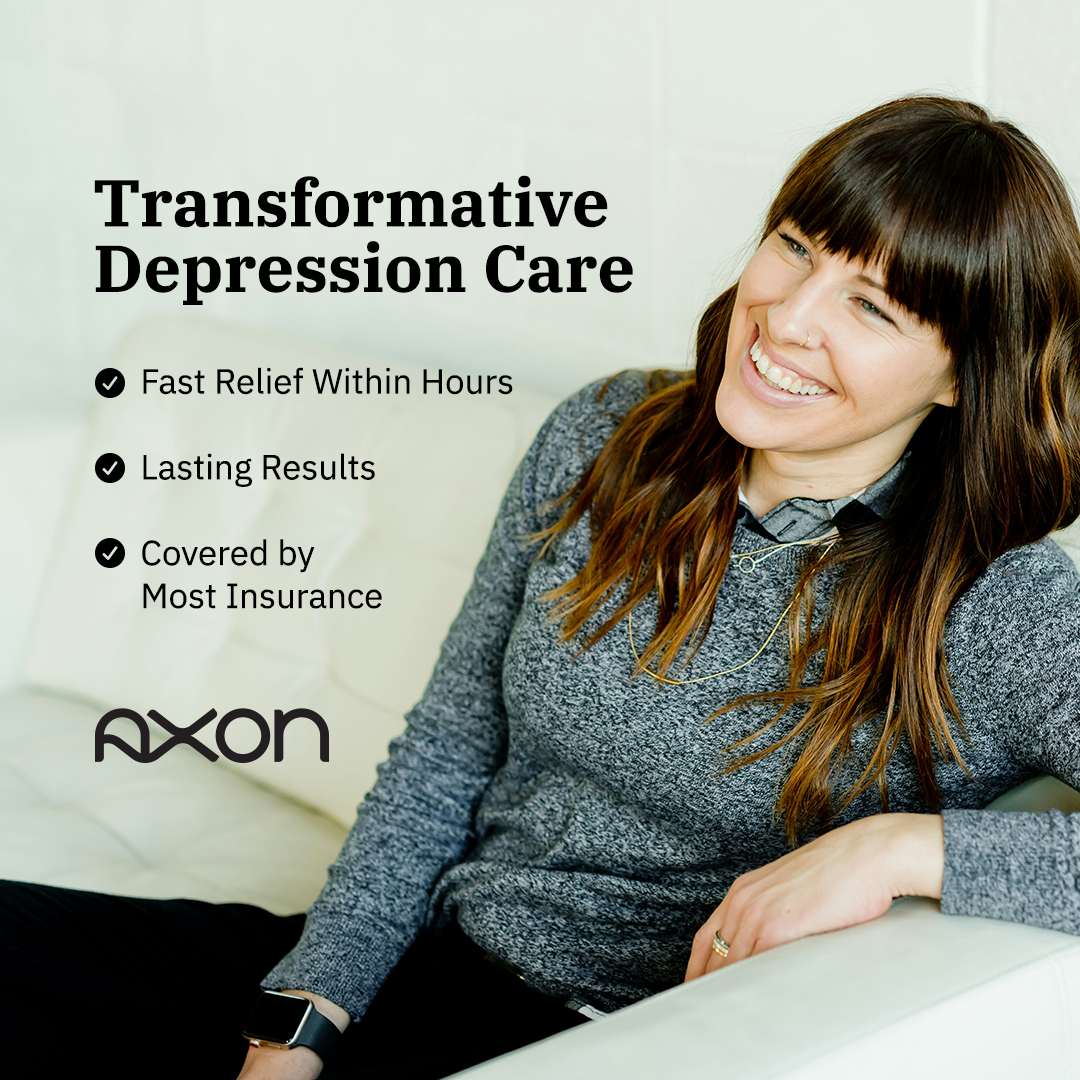 Axon Psychiatry Facebook ad: Unlock Your Brain’s Healing Potential