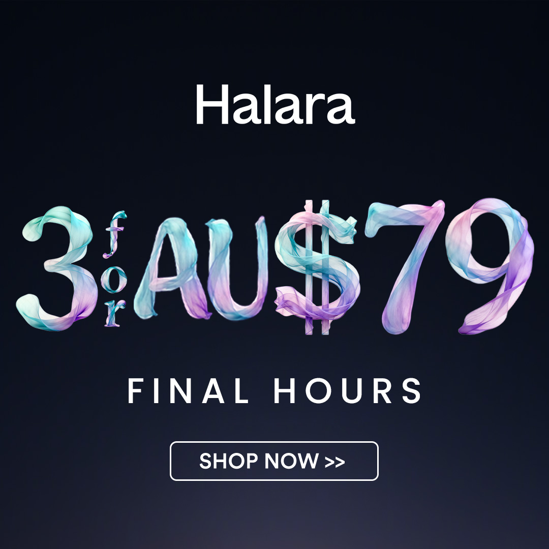 Halara AU Facebook ad