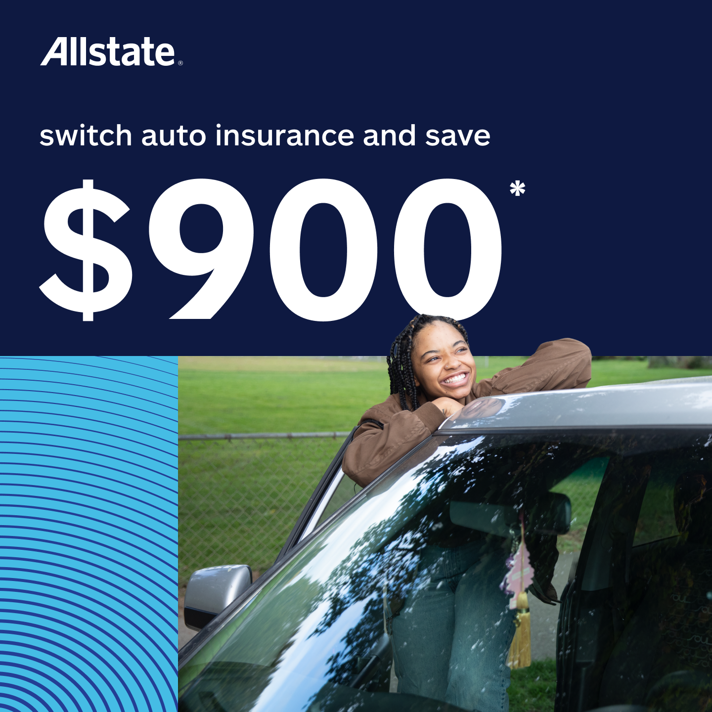 Allstate Facebook ad: Switch to Allstate and save $900
