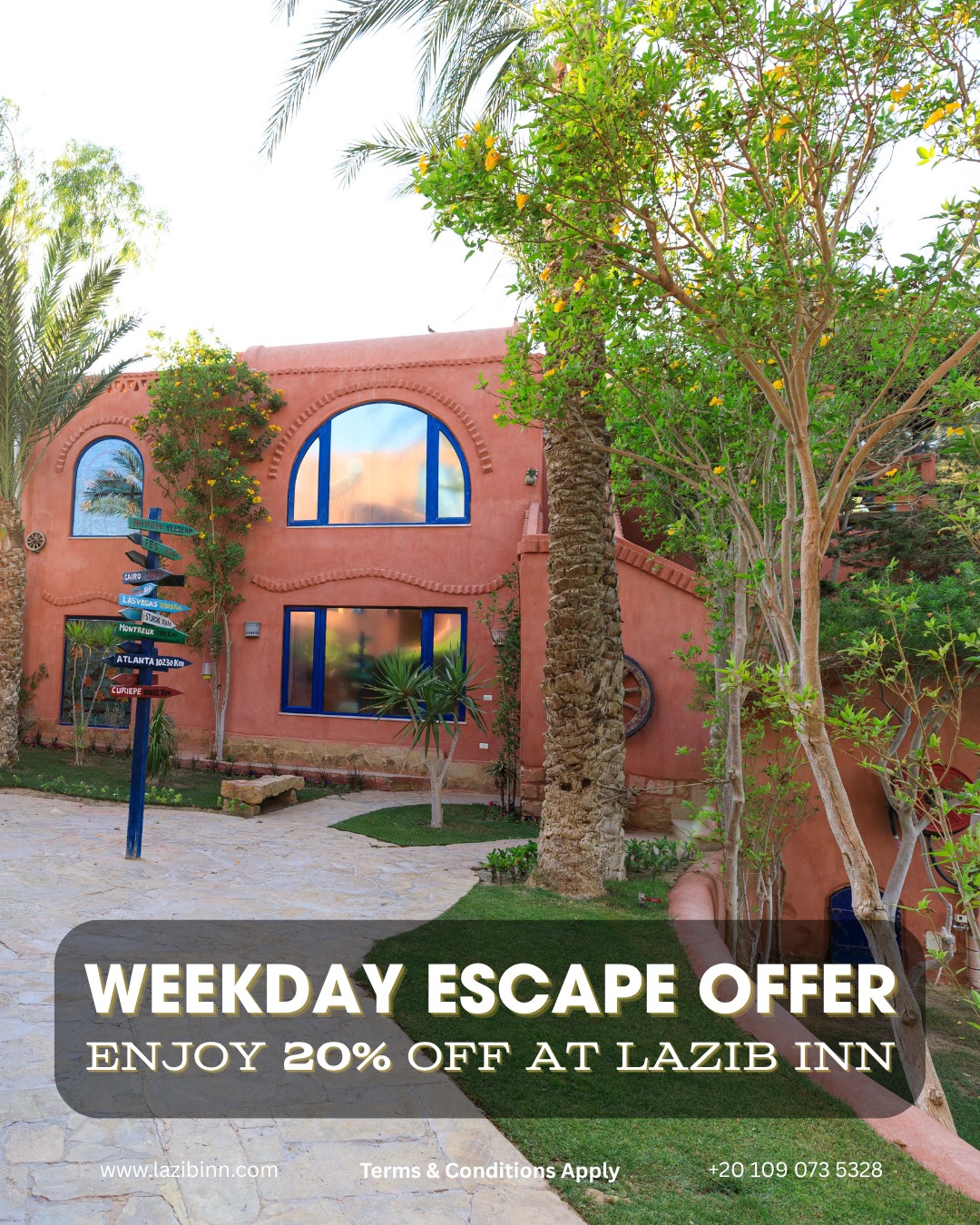 Lazib Inn Resort & Spa Facebook ad: Escape the noise and recharge where weekdays feel…